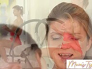 Обманывающая MILF Джина Герсон не может устоять перед соблазном вставить огромный член своего пасынка 7