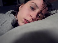 Sex on the sofa with Little Arden. 9