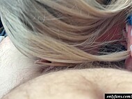 Kris Price enjoys giving a car wash blowjob and handjob. CUM in MOUTH 8