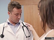 Nympho Lexi Luna cheats on her husband with a double creampie. 6