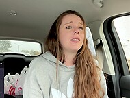 Horny Nadia sought lusciousness delights at a public location 5