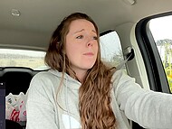 Horny Nadia sought lusciousness delights at a public location 8