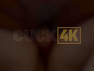 Hungry for cocks Ebony wife cheats on hubby with another white guy 11