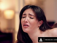 Jane Wilde's former flames double penetrate her ass and vagina hard in kinky threesome 10