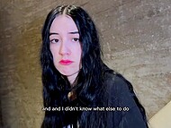 Night of movies and sex with hot stepsister is what a pervy dude really wanted 4