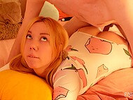 Estie Kay craves anal carnal delights and gets them with her stepbrother 9