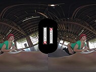 Watch steamy Virtual Reality broadcast with  busty Alix Lynx in hot XXX action 4