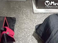 Brunette's sensual snout service in public park leaves romantic rendezvous raunched 10