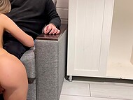 Kris Price's sudden discovery left him breathless—his stepmom had caught him jerking off and helped him cum 4