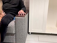 Kris Price's sudden discovery left him breathless—his stepmom had caught him jerking off and helped him cum 5