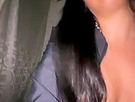 Sultry Spanish chick dances in a sexy way before getting down to blow her man 7