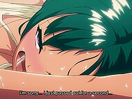 Porn-loving Hentai woman enjoys oral and doggy-style sex with a stud 6