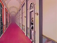 New Asian maid gets a job at the mansion and ends her first day with double lesbian orgasm 8