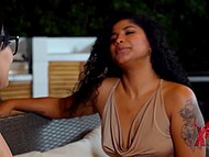 Swingers swap lovers in bet's outcome and enjoy an unexpected foursome 5
