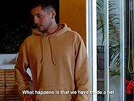 Swingers swap lovers in bet's outcome and enjoy an unexpected foursome 6