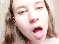 Filthy Anna Sibster proves her pervy stepbro that her vagina is much better than his artificial one 5