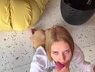 Californiababe with perfect body coaxed a gay man on anal with her irresistible butt 5