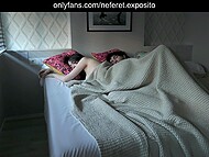 The guy slept with his hot stepsister one morning after a wild night 7