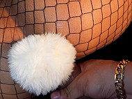 Easter anal creampie is what curly-haired whore wanted from her boyfriend 4