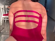 Good guy helps his busty stepmom relax after a tough work day with fucking her well 7