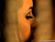 Adorable Indian beauty teases with sensual Bollywood belly dance 4