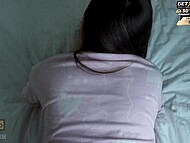 I fuck stepsis from behind while she plays with her dildo 10