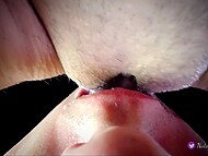 NatalieFlowers relishes in licking her creamy pussy, igniting pulsating squirt orgasms 8