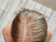 S-Wife Кэти получила массаж лица в виде кончила 6