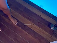 Cuckold watches his slutty wife taking unknown maintenance man's XXX tool into vagina 7