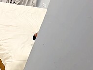 Persian Luxury Girl exposes all her natural beauties to the aroused guy in the bedroom 6