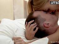 Adorable towheaded nympho Nancy A enjoys blowing and fucking different dicks  10