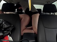 European MILF gets into the fake taxi and willingly enjoys fast sex with a perverted driver 10