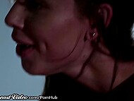 Aidra Fox awakens to fulfill her lustful lesbian desires with her awesome stepmommy 4