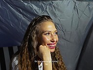 Laura Quest seeks thrills and wilderness in nature when copulating in the tent 6