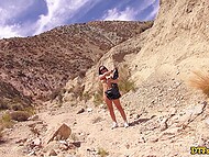 Dani Daniels eagerly climbs to the mountains to have a fuck in the open air 6