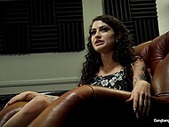 Randy Denmark craves an intense erotic experience, indulging in the passion of five cocks 4