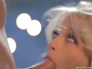Delightful Mia Julia delivers a sensational blowjob with seductive ease 10