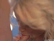 Delightful Mia Julia delivers a sensational blowjob with seductive ease 9