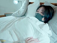 HongKongDoll dwells deep within the forest's seclusion and rushes to ride a cock as soon as she sees it 9