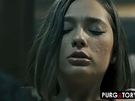 Loving cuckold husband convinced his hot wife to try sex with the other guy 9