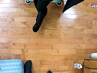 A blonde Amelia blows like a pro before the stud fucks the brains out of her 7