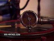 Olivia Del Rio's precious ass gets penetrated by a mature male in the back of the shop 9