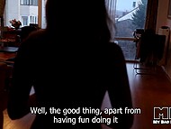 Forbidden pleasure awaits at Dice game: Intimate areas, sex and creampie 9