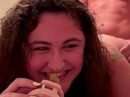 Lover of slutty wife Josie Jaxxon lives in her hubby's house and fucks her in cuck compilation 9