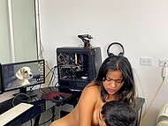 Soloincognita's BF craves gaming thrills, while the babe's own true obsession is her partner's member 8