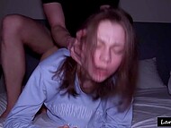 Lama Grey's college dorm grin spirals into a sinful smirk in that fateful moment 8