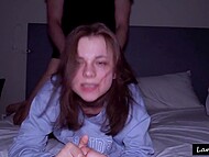 Lama Grey's college dorm grin spirals into a sinful smirk in that fateful moment 9