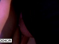 Awesome submissive wife Claire Castel enjoys wild orgy and double penetration from stranger men 8