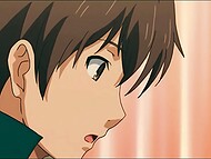 Horny girls from Hentai cartoon crave exclusive penetration and overflowing cum 11