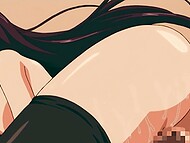 Horny girls from Hentai cartoon crave exclusive penetration and overflowing cum 9